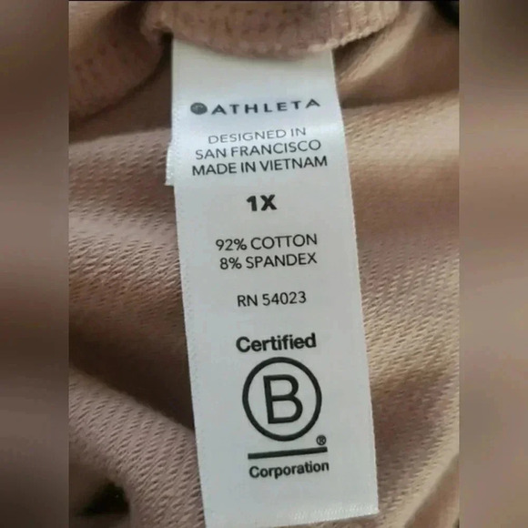 Sporty Athleta 1XL Casual Atleasure Soft Stretch Pull-On Playsuit Romper New - Picture 6 of 7